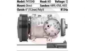 product image Red Dot 75R81412 compressor with specs