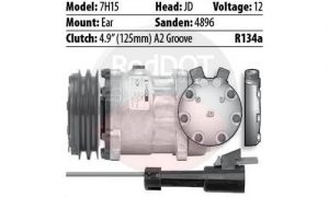 Product image Red Dot 75R81692 compressor with specs