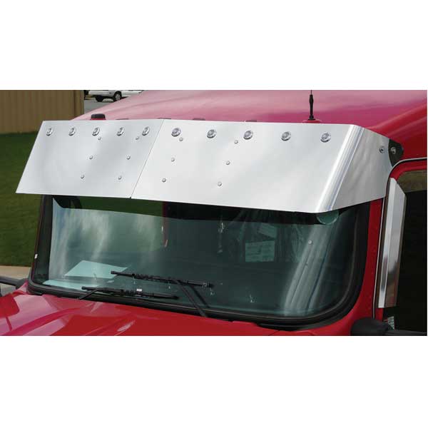 semi truck sun visor